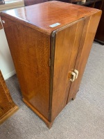 Vintage Art Deco Style 2 Door Cupboard with Shelves Inside - 4