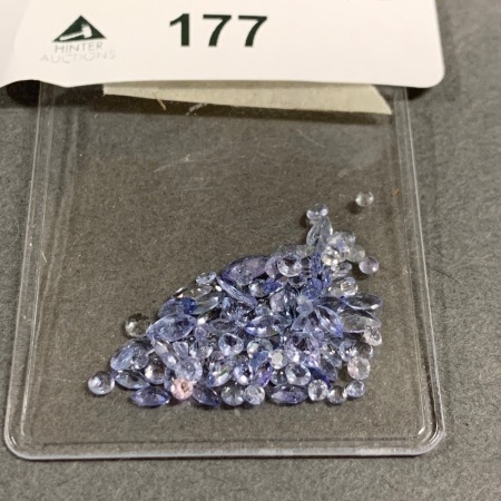 5 Carats of Tanzanite Gemstones