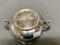 Antique Sterling Silver Sugar Bowl - Hallmarked London 1884 - App. 204.6g - 3