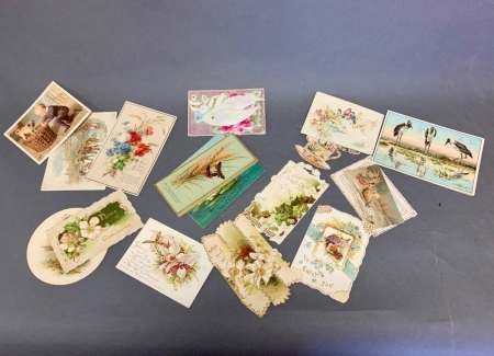 Asstd Lot of Unusaul Antique Victorian Cards - App. 20