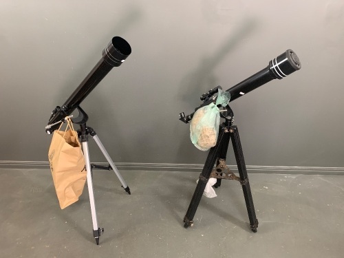 2 x Astronomical Telescopes with Tripods