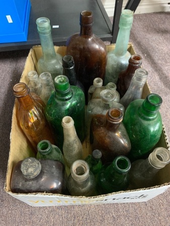 Asstd Lot of Vintage Bottles