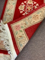 Chinese Red Wool Runner - 2