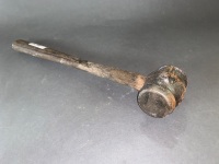 Rare Cast Steel Cats Head Farriers Turning Hammer by Bradeslt - 4