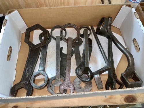 Asstd Lot of Vintage Ring Spanners