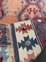 Kilim Turkish Wool Rug - 2