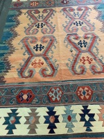 Kilim Turkish Wool Rug - 3