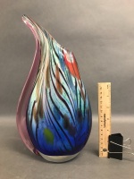 Coloured Murano Glass Vase - 3