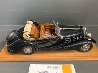 XL Model 1935 Mercedes 500 K-AK Cabriolet with Display Box and Instruction Booklet - 4