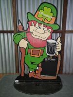 GUINNESS BEER, OMALLEY PUB, SELF STANDING SIGN - CONDITION VERY GOOD - 2