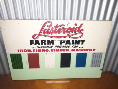 VINTAGE HAND PAINTED 2 PIECE TIMBER/MASONITE FRAME. UNIQUE - CONDITION GOOD