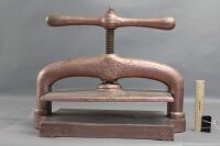 Antique Cast Iron Book Press