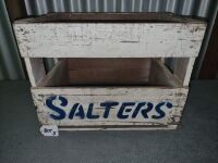 SALTERS TIMBER CORDIAL CRATE - CONDITION GOOD - 2