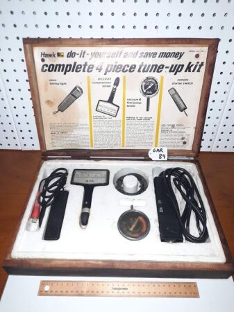 VINTAGE HAWK MOTOR TUNE UP KIT - CONDITION FAIR