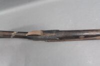 Antique Double Barelled Muzzle Loading Flintock Rifle - 10