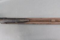 Antique Double Barelled Muzzle Loading Flintock Rifle - 11