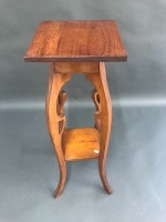 Art Deco Style Timber Plant Stand - 2