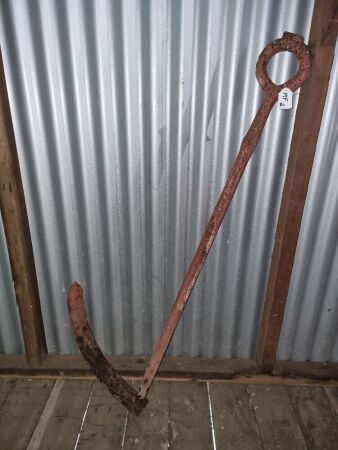 ANTIQUE HALF / CUT DOWNSTEEL ANCHOR - CONDITION FAIR