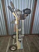 5 BLADE SEAGULL OUTBOARD MOTOR WITH STAND - CONDITION FAIR - 2