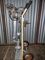 5 BLADE SEAGULL OUTBOARD MOTOR WITH STAND - CONDITION FAIR