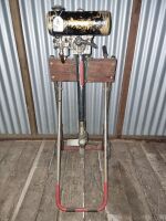 ANTIQUE SEAGULL OUTBOARD - 4 BLADE - PROP - MOTOR STAND - RARE - CONDITION GOOD - 3