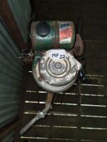 RARE ANTIQUE VICTA OUTBOARD MOTOR - MOW IN MORNING, BOAT IN AFTERNOON - MOTOR OFF - MOTOR GOES ONTO VICTA OUTBOARD LEG! - CONDITION GOOD - 4