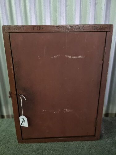 AUSTRALIAN ARMY ARMORYKEY CABINET - CONDITION GOOD