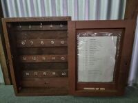 AUSTRALIAN ARMY ARMORYKEY CABINET - CONDITION GOOD - 2