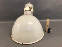 Industrial Enamelled Metal Lamp Shade - 2