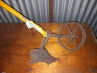 ANTIQUE HAND PLOUGH - CONDITION FAIR - 2