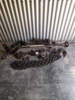 ANTIQUE HEAVY HORSE / TIMBER INDUSTRY, BULLOCK TEAM HARDWARE / CHAINS - CONDITION - 2