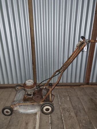 VINTAGE LAWN PATROL MOWER - RARE - CONDITION FAIR