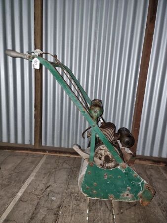 VINTAGE PUGH CYLINDER MOWER - KICK START - RARE - CONDITION FAIR