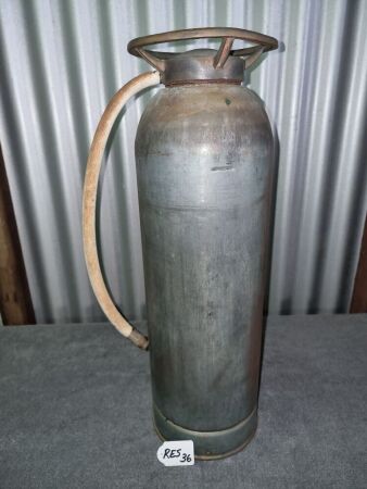 1968 COPPER, SCREWTOP LID, EXTINGUISHER - RARE - CONDITION FAIR