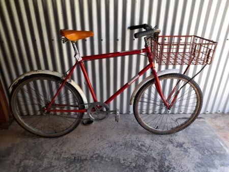 VINTAGE AUSTRALIA POST POSTIE BIKE EX BALLARAT VIC. RARE - CONDITION GOOD