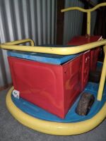 CEA FENOITALIAN MADE ELMO DODGEM CARFROM JETSONS TV SERIESDRIVEN BY FIAT 12V STARTER MOTOR - VERY RARE - CONDITION FAIR - 5