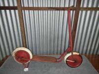 TRI-ANG SCOOTER - AUSTALIAN MADE - REAR BRAKE - CONDITION FAIR - 2