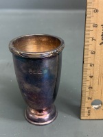 Sterling Silver Egg Cup - Hallmarked and Marked Asprey To Base - 2