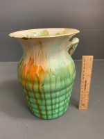 Australian Remued Glazed Pottery Vase (as is) - Marked to Base