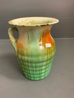 Australian Remued Glazed Pottery Vase (as is) - Marked to Base - 4