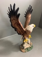 Bald Eagle Garden Statue - 2