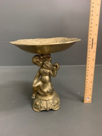 Decorative Brass Soap Dish