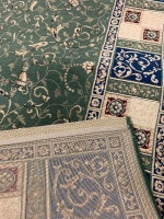 Green Carpet Floor Rug - 2