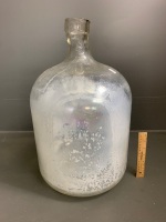 Large Glass Demijohn - 2