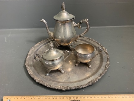 Asstd Lot of Silver Plate