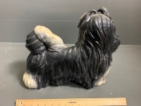 XL Ceramic Shih Tzu Ornament - 4