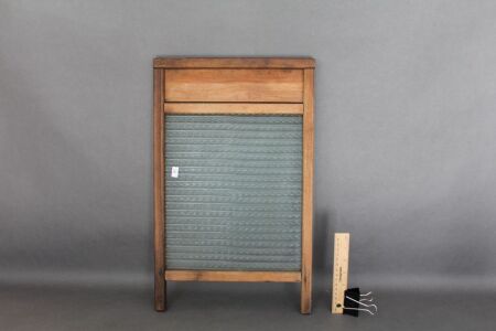 Vintage Pine & Glass Wash Board