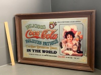 1970's Vintage Style Coca Cola Advertising Mirror