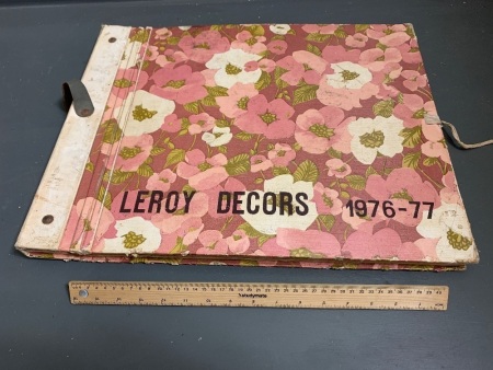 Book of Leroy Decors Wallpaper Samples -1976/77