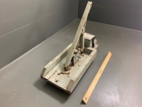 Depression Era Homemade Toy Truck - Tin and Timber - 4